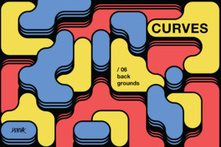Curves: Vibrant Backgrounds for Modern Design