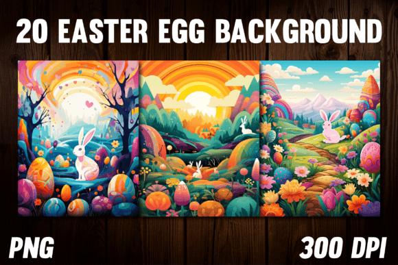 Easter Egg Backgrounds for Covers 3: Your Design Secret Weapon