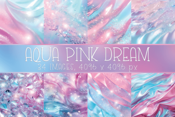 Pastel Shimmer Pink Aqua Backgrounds: A Designer's Guide
