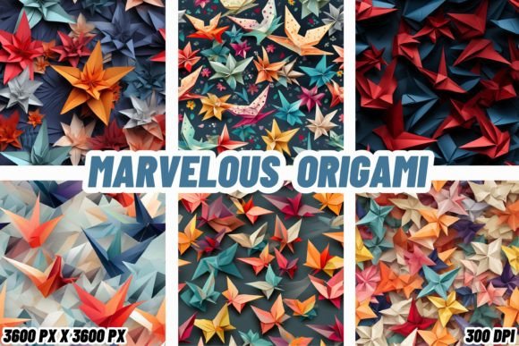 Transform Your Screen with Marvelous Origami Backgrounds