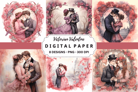 Victorian Valentine Backgrounds: Timeless Romance for Modern Projects
